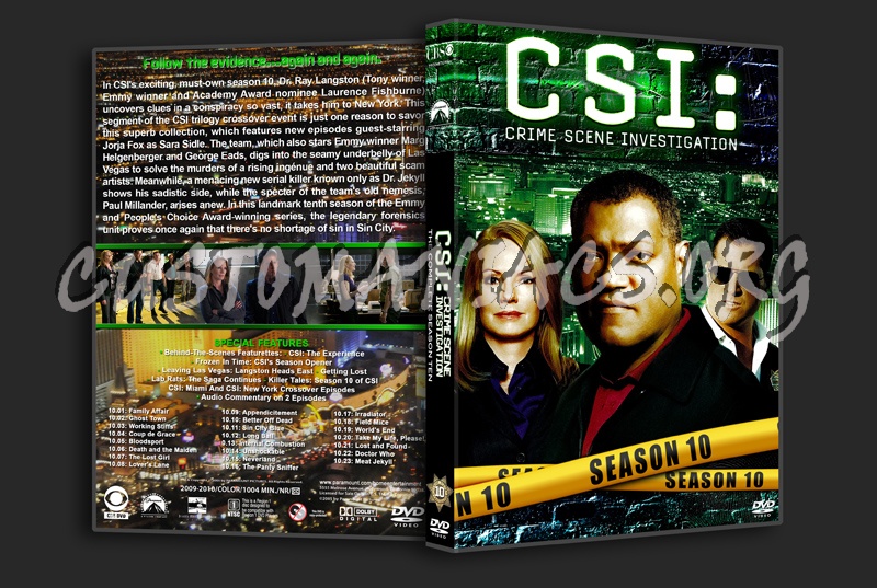 CSI: Crime Scene Investigation - The Complete Series (3240x2175) dvd cover