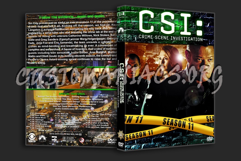 CSI: Crime Scene Investigation - The Complete Series (3240x2175) dvd cover