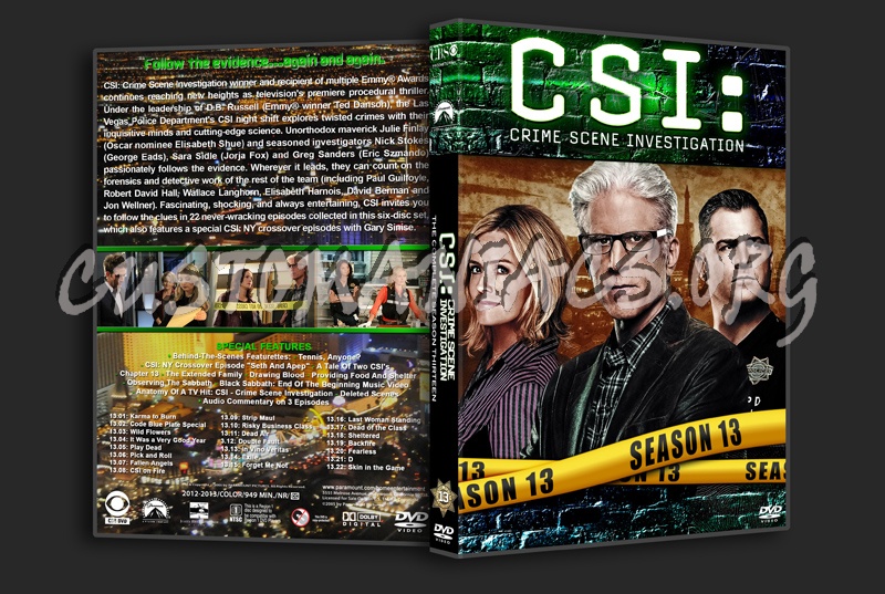 CSI: Crime Scene Investigation - The Complete Series (3240x2175) dvd cover