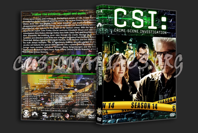 CSI: Crime Scene Investigation - The Complete Series (3240x2175) dvd cover