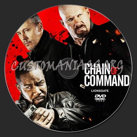 Chain of Command dvd label