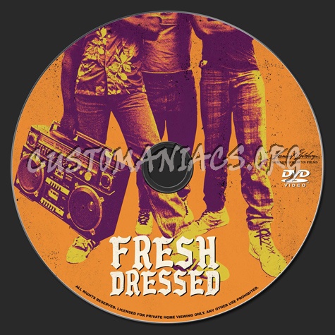 Fresh Dressed dvd label