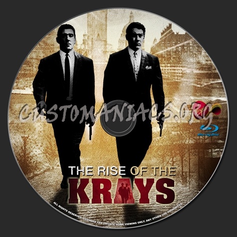 The Rise of the Krays blu-ray label