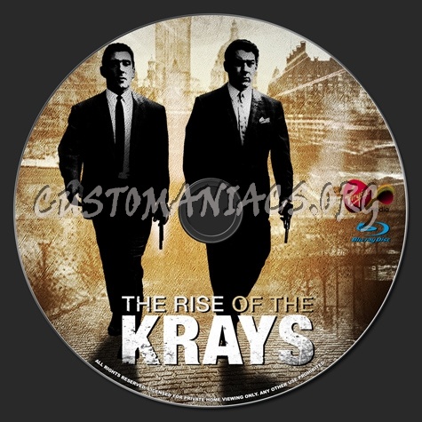 The Rise of the Krays blu-ray label