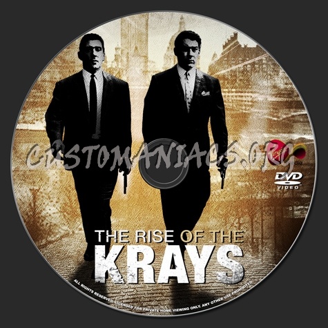 The Rise of the Krays dvd label