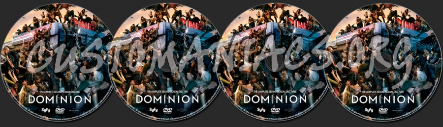 Dominion Season 2 dvd label