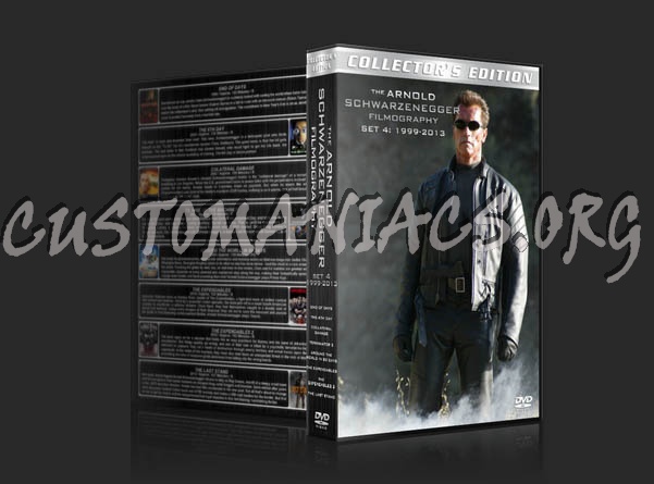 The Arnold Schwarzenegger Filmography - Set 4: 1999-2013 dvd cover