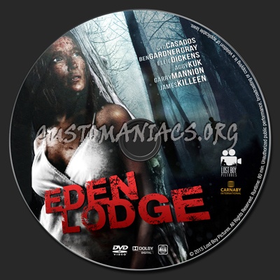 Eden Lodge dvd label