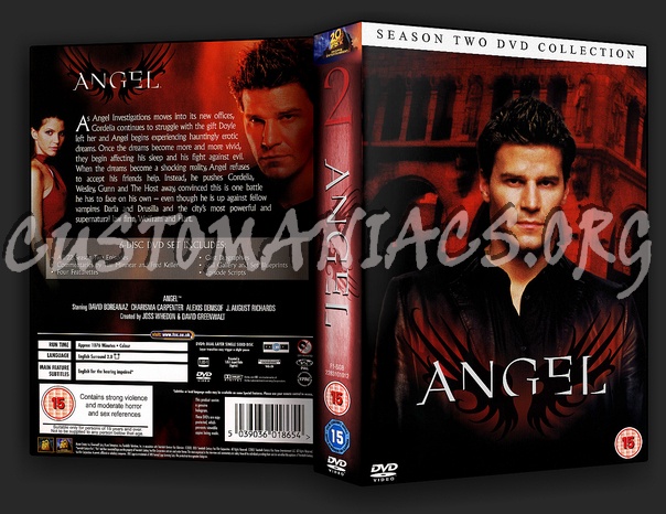 Angel Season 2 dvd cover