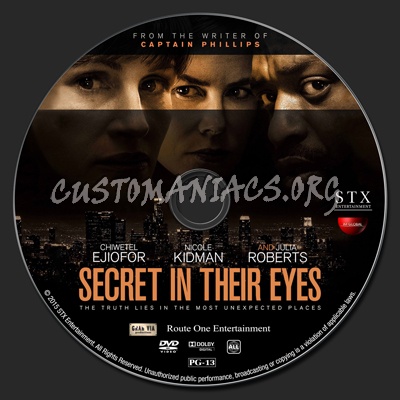 Secret in Their Eyes dvd label