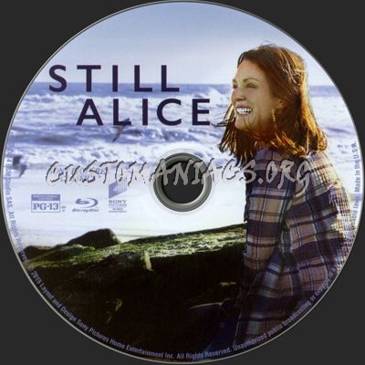 Still Alice blu-ray label