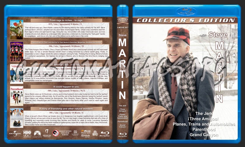 Steve Martin Collection blu-ray cover