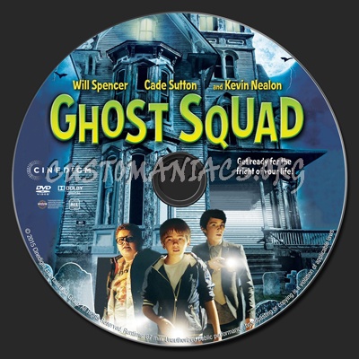 Ghost Squad dvd label