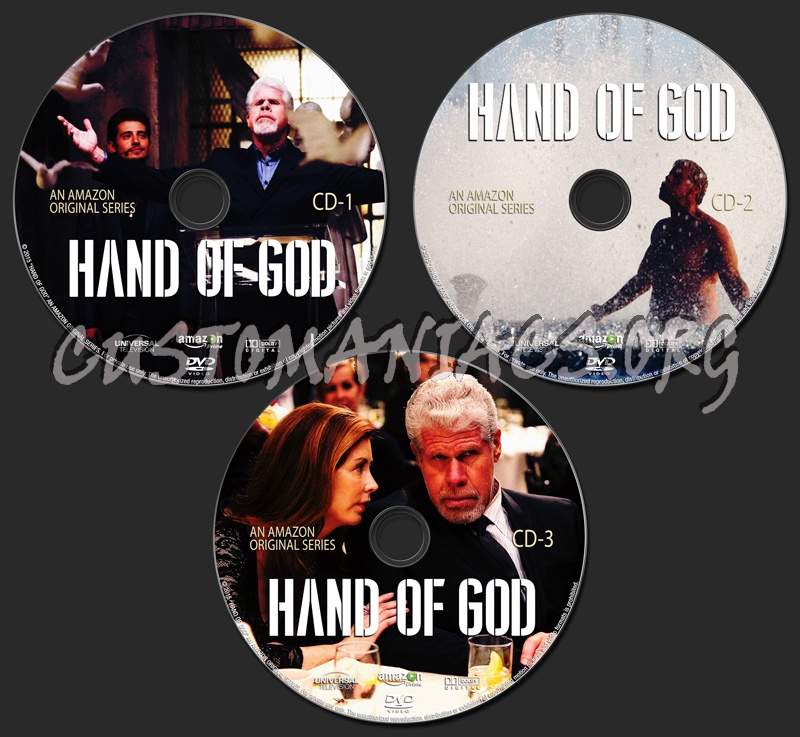 Hand Of God - An Amazon original series dvd label