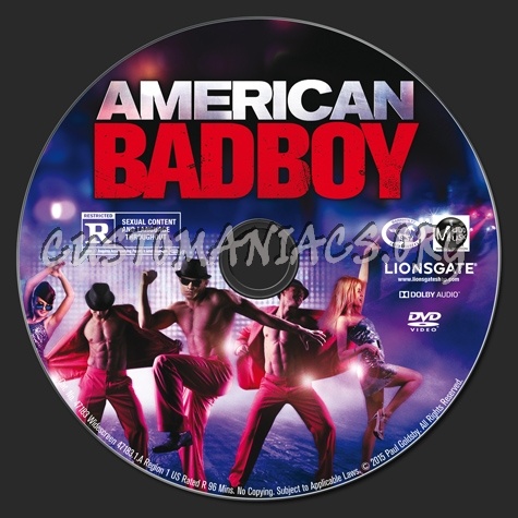 American Bad Boy dvd label