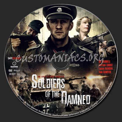 Soldiers of the Damned dvd label