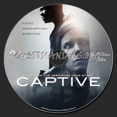 Captive (2015) dvd label