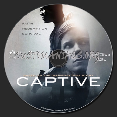 Captive (2015) blu-ray label