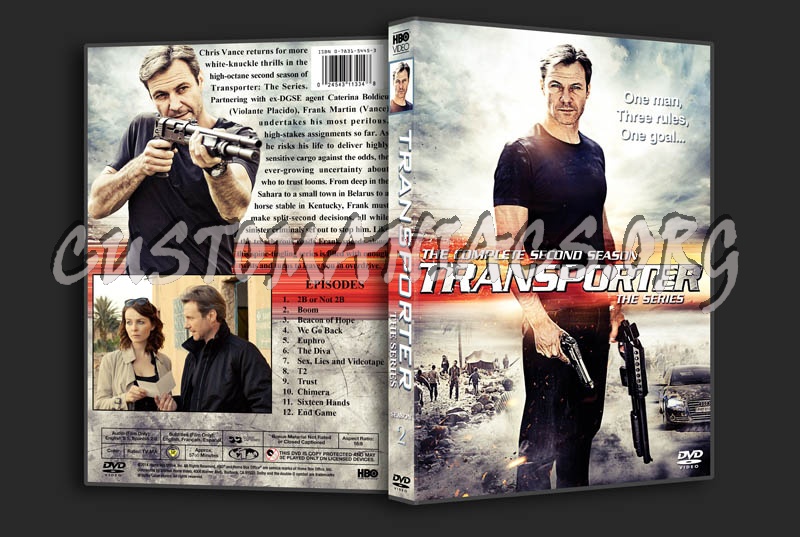 Transporter : The Series - Season 2 dvd cover