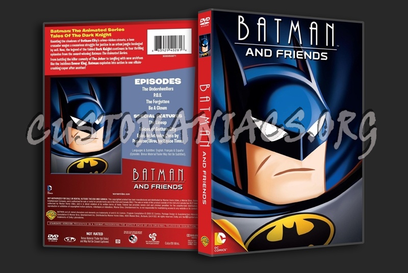 Batman and Friends dvd cover