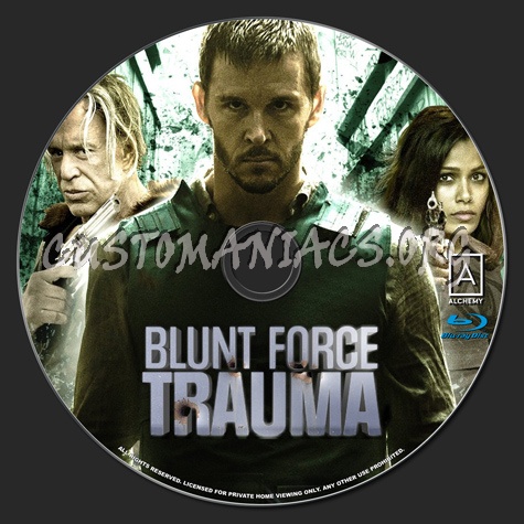 Blunt Force Trauma blu-ray label