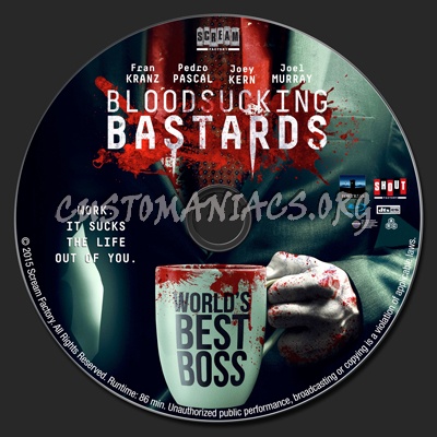 Bloodsucking Bastards blu-ray label