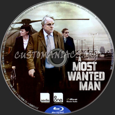 A Most Wanted Man blu-ray label