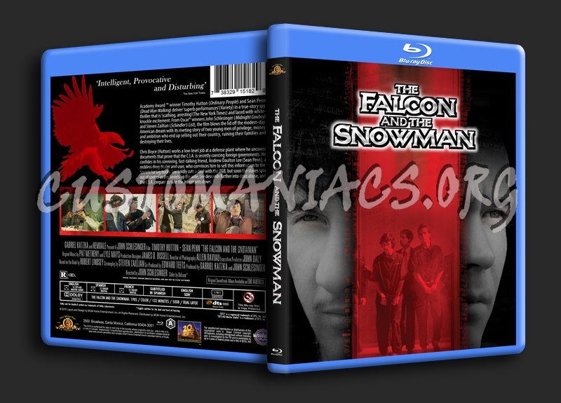 The Falcon and the Snowman blu-ray cover