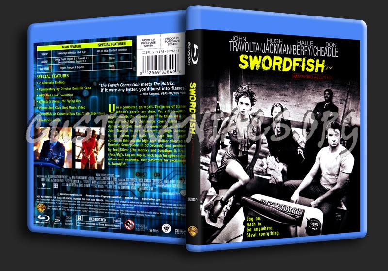 Swordfish blu-ray cover