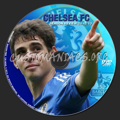 chelsea season review 12-13 dvd label