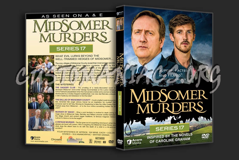 Midsomer Murders - Series 17 dvd cover