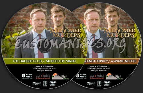 Midsomer Murders - Set 26 (Series 17) dvd label