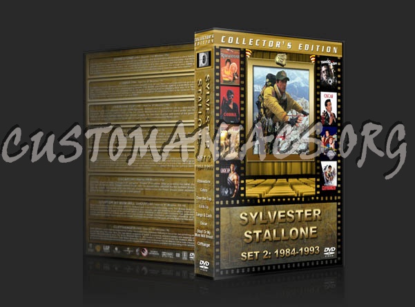 Sylvester Stallone - Set 2 (1984-1993) dvd cover