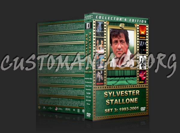 Sylvester Stallone - Set 3 (1993-2001) dvd cover