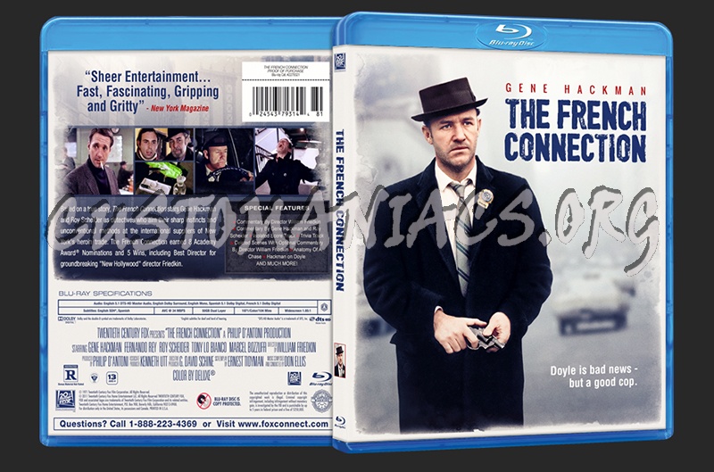 The French Connection blu-ray cover