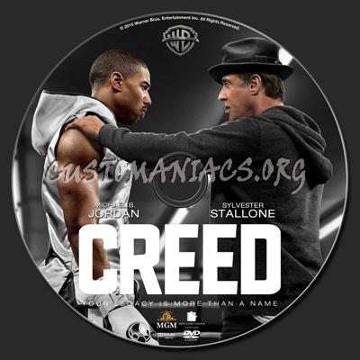 Creed dvd label