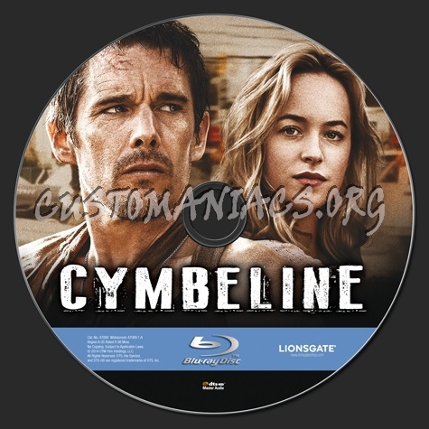 Cymbeline blu-ray label