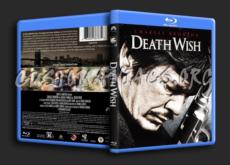 Death Wish blu-ray cover