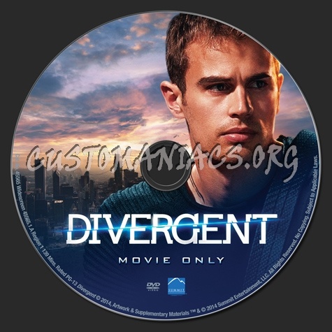 Divergent dvd label