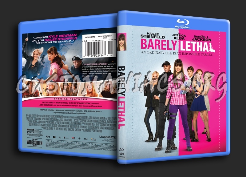 Barely Lethal blu-ray cover