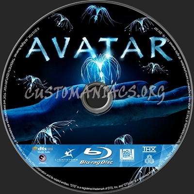 Avatar blu-ray label