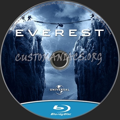 Everest blu-ray label