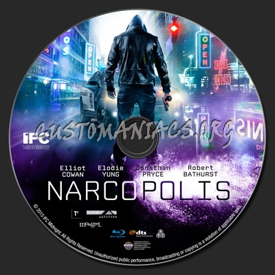 Narcopolis blu-ray label