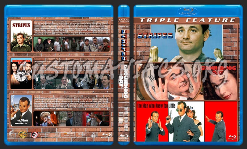 Bill Murray Triple Feature blu-ray cover