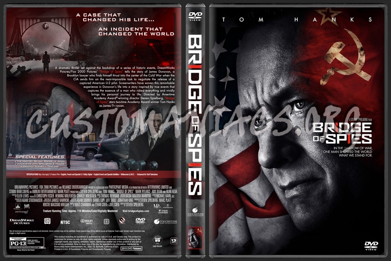 Bridge Of Spies dvd cover