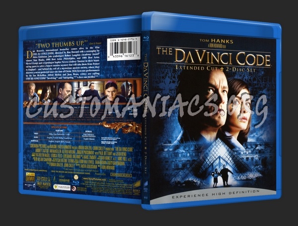 The DaVinci Code blu-ray cover