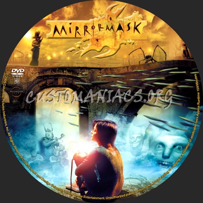 Mirrormask dvd label