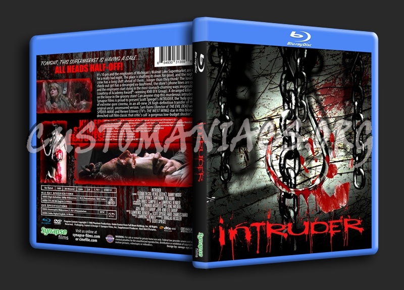 Intruder blu-ray cover