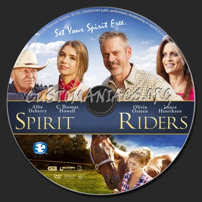 Spirit Riders dvd label