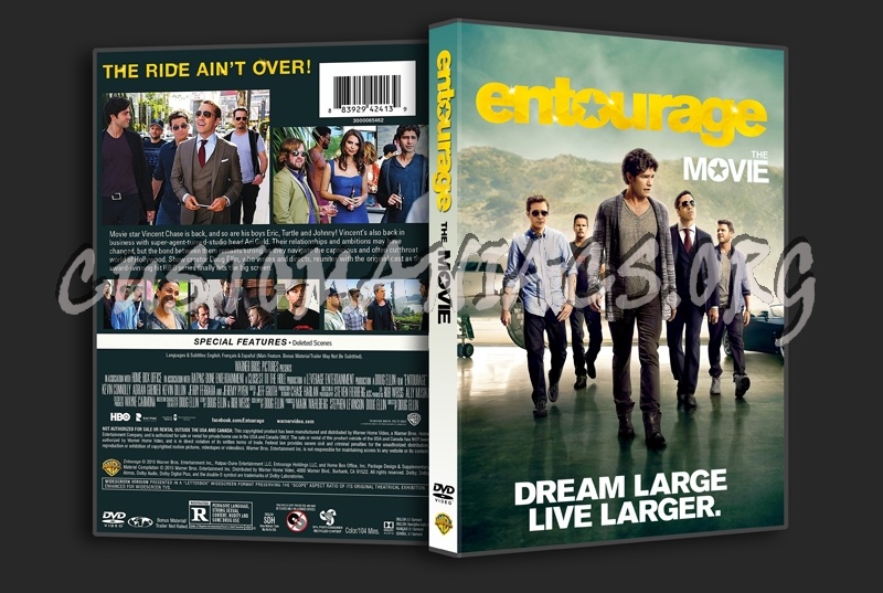 Entourage The Movie dvd cover